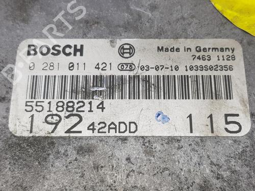 Engine control unit (ECU) FIAT STILO Multi Wagon (192_) 1.9 JTD | BP16345205M57 