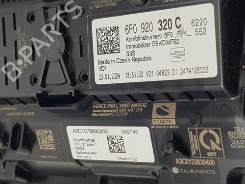 Instrument cluster SEAT IBIZA V (KJ1, KJG) 1.0 TSI | BP29723562C47 