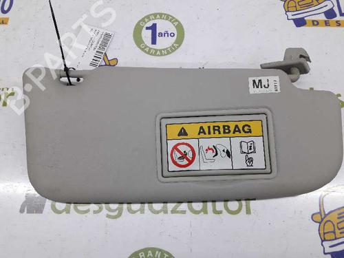 Right sun visor NISSAN QASHQAI / QASHQAI +2 I (J10, NJ10, JJ10E) 1.6 dCi 96400BR10A | 96400BR10A |