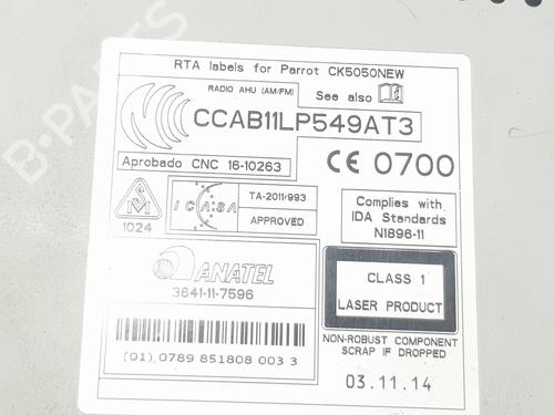 Radio LAND ROVER RANGE ROVER EVOQUE (L538) 2.2 D 4x4 | BP13706668E6 
