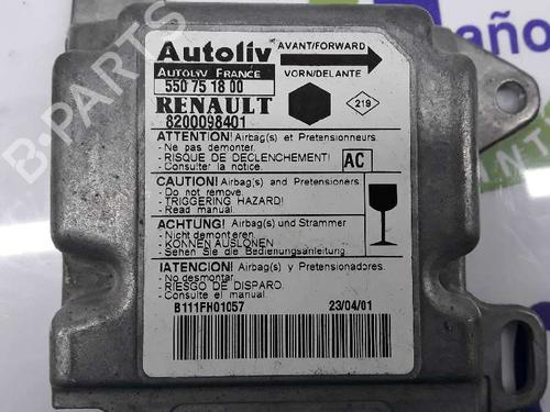 ECU airbags RENAULT KANGOO (KC0/1_)  | BP1544110M53 