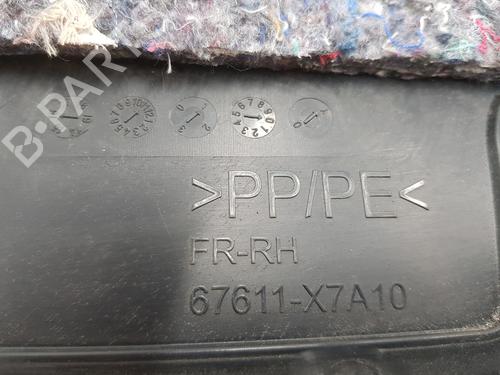 Front right panel TOYOTA HILUX VIII Pickup (_N1_) 2.4 D 4WD (GUN125_, GUN125R) | BP17970518C59 