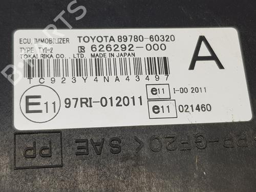 Electronic module TOYOTA LAND CRUISER PRADO (_J12_) 3.0 D-4D (KDJ120, KDJ125) | BP22714367M83 