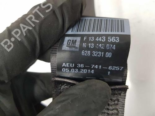 Rear right seatbelt OPEL ASTRA J (P10) 1.4 Turbo (68) | BP6622428I28 