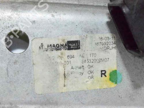 Rear right window mechanism OPEL MERIVA B MPV (S10) 1.7 CDTI (75) | BP763459C25 