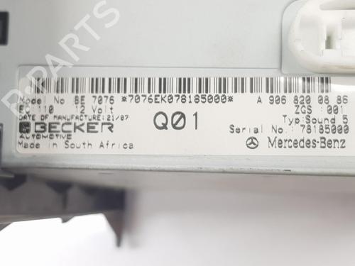 Radio MERCEDES-BENZ SPRINTER 3-t Van (B906) 215 CDI (906.611, 906.613) | BP13739288E6 