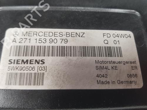 Engine control unit (ECU) MERCEDES-BENZ C-CLASS (W203) C 180 Kompressor (203.046) | BP16579901M57 