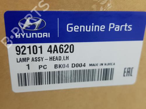 Left headlight HYUNDAI H-1 / STAREX Bus (A1)  | BP16541429C28 
