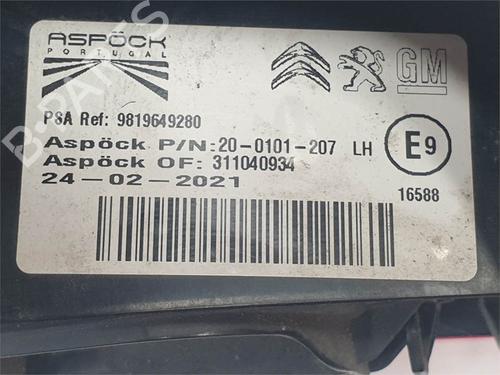 Left taillight CITROËN BERLINGO (ER_, EC_) | BP38330614C34 - Image 8