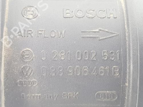 Mass air flow sensor SEAT LEON (1P1) 1.9 TDI | BP10690128M95 