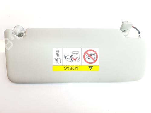 Left sun visor VW GOLF VII (5G1, BQ1, BE1, BE2) 2.0 TDI | BP10233291I1 