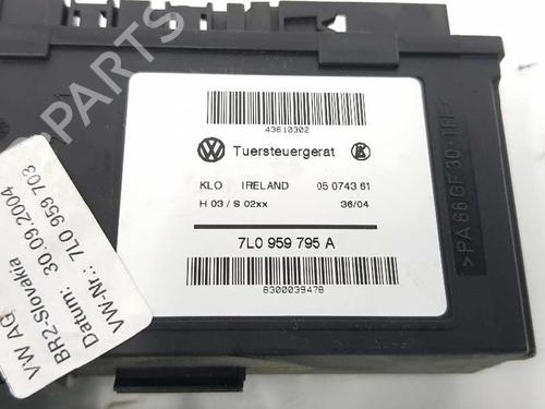 Left rear window motor VW TOUAREG (7LA, 7L6, 7L7) 2.5 R5 TDI | BP6540493E23 
