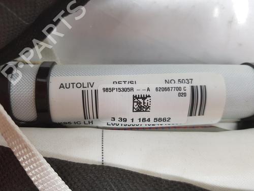 Left curtain airbag RENAULT MEGANE III Grandtour (KZ0/1) 1.6 dCi (KZ00, KZ12, KZ13) | BP14924189C11 