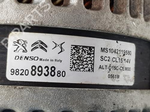 Alternator PEUGEOT 208 I (CA_, CC_) 1.6 BlueHDi 100 | BP20190435M7 