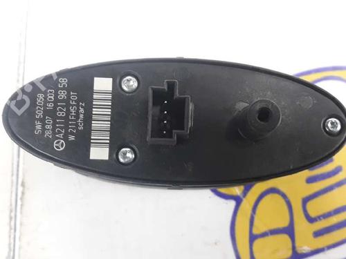 Left rear window switch MERCEDES-BENZ E-CLASS (W211) E 220 CDI (211.008) | BP2537547I29 