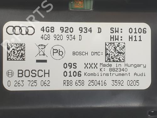 Instrument cluster AUDI A6 C7 (4G2, 4GC) 2.0 TDI | BP29479849C47 