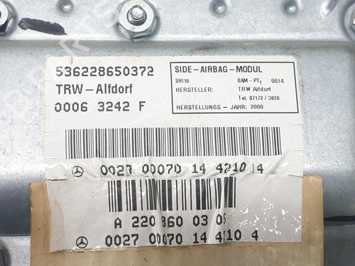 Electronic module MERCEDES-BENZ S-CLASS (W220) S 320 CDI (220.026, 220.126) | BP17463282M83 