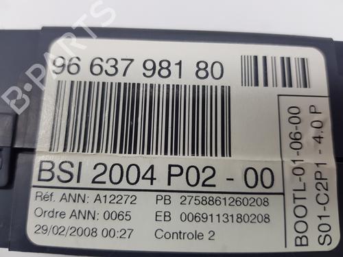Fuse box PEUGEOT 308 I (4A_, 4C_) 1.6 16V | BP15510618E1 