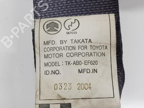 Rear left seatbelt TOYOTA LAND CRUISER PRADO (_J12_) 3.0 D-4D (KDJ120, KDJ125) | BP17806601I29 