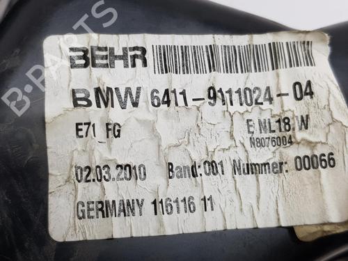 Heater blower motor BMW X5 (E70) M | BP15676666M62 