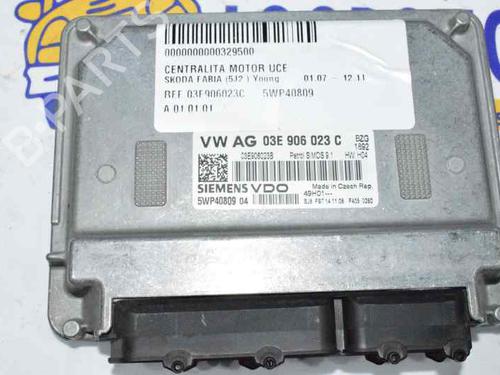 Used Engine control unit (ECU) SKODA FABIA II (542) 1.4 TDI (70 hp) 1543644