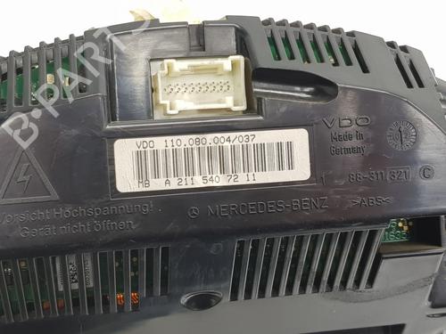 Instrument cluster MERCEDES-BENZ E-CLASS (W211) E 220 CDI (211.006) | BP24964526C47 
