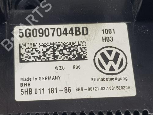 Climate control VW GOLF VII (5G1, BQ1, BE1, BE2) 1.4 TSI | BP24112693I5 