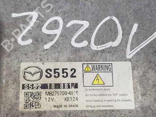 Engine control unit (ECU) MAZDA CX-3 (DK) 1.5 SKYACTIV-D (DK2WS, DK5FW) | BP39752480M57 - Image 5