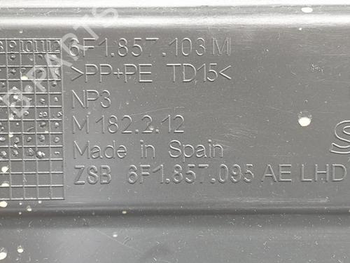 Glove box SEAT IBIZA V (KJ1, KJG) 1.0 MPi | BP28965103C95 