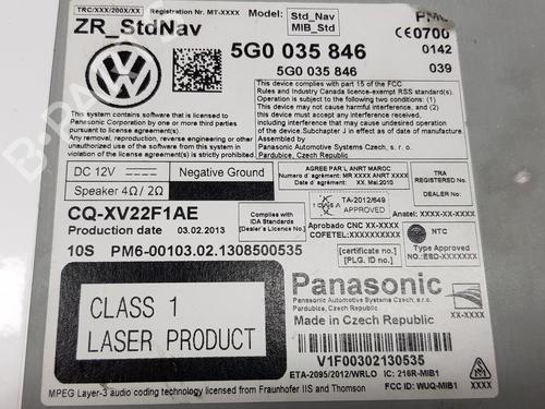 Electronic module VW GOLF VII (5G1, BQ1, BE1, BE2) 1.6 TDI | BP17613359M83 