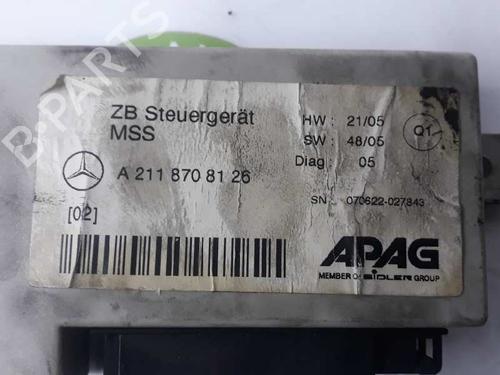 Electronic module MERCEDES-BENZ E-CLASS (W211) E 220 CDI (211.008) | BP2537552M83 
