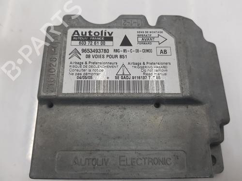Used ECU airbags CITROËN C4 Coupe (LA_) 2.0 HDi (136 hp) 11047234