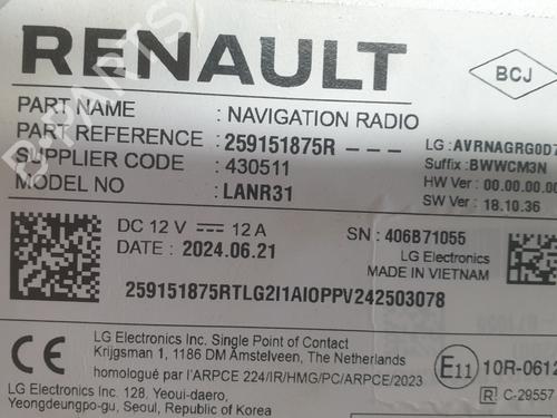 Display DACIA DUSTER (PYM_, PYN_) 1.2 TCe 130 | BP35804323C48 - Image 5