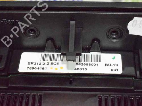 Climate control MERCEDES-BENZ E-CLASS T-Model (S212) E 220 CDI / BlueTEC (212.202, 212.201) | BP1943780I5 