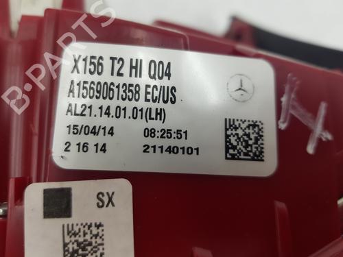 Rear bumper left light MERCEDES-BENZ GLA-CLASS (X156) GLA 220 CDI 4-matic (156.905) | BP10394629C81 