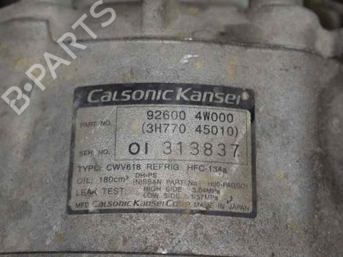 AC compressor NISSAN PATHFINDER II (R50) 3.5 V6 4WD | BP770338M34 