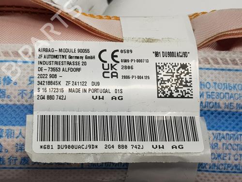Right curtain airbag VW TAIGO (CS1) 1.0 TSI | BP21763482C12 