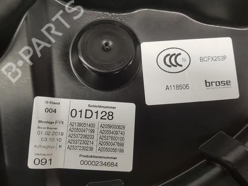 Front right window mechanism MERCEDES-BENZ GLC (X253) 220 d 4-matic (253.905, 253.903) | BP10648228C23 