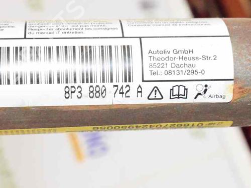 Right curtain airbag AUDI A3 (8P1) 1.9 TDI | BP780316C12 