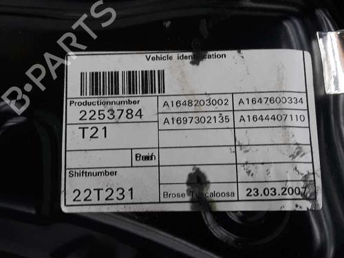 Rear left window mechanism MERCEDES-BENZ M-CLASS (W164) ML 280 CDI 4-matic (164.120) | BP1566523C24 