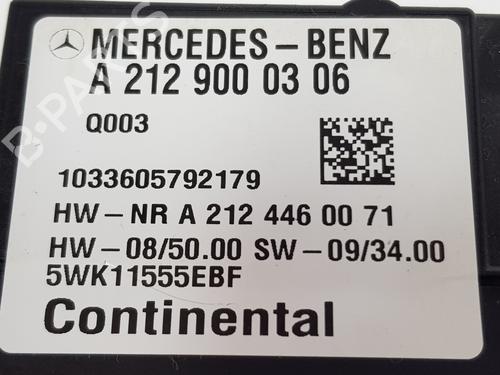 Electronic module MERCEDES-BENZ E-CLASS (W212) E 220 CDI / BlueTEC (212.001, 212.002) | BP24262868M83 