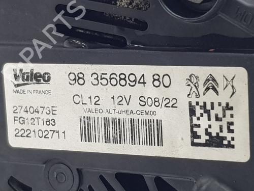 Alternator CITROËN C3 III (SX) 1.2 VTi 82 | BP37439830M7 - Image 5