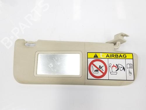 Used Right sun visor FIAT 500 (312_) 1.2 LPG (312AXA1A) (69 hp) 12907555