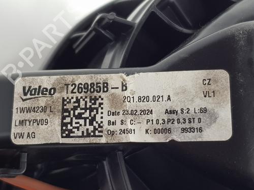 Heater blower motor SKODA KAMIQ (NW4)  | BP31598708M62 