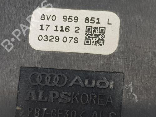 Left front window switch AUDI A3 Sportback (8VA, 8VF) 1.6 TDI | BP15423304I27 