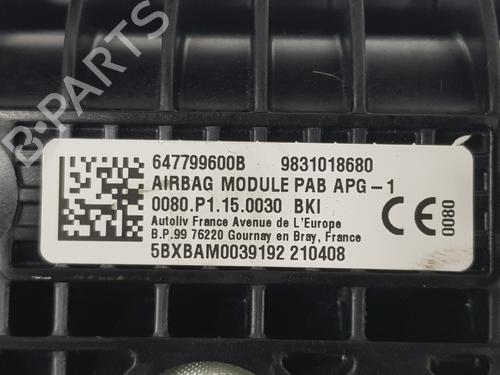 Airbag Kit CITROËN C4 III (BA_, BB_, BC_) 1.2 PureTech 130 (BAHNSA, BAHNSB) | BP9136750C86 