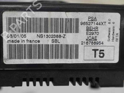 Climate control PEUGEOT 307 Break (3E) 1.6 HDi 110 | BP764241I5 