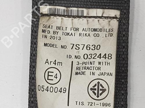 Rear right seatbelt LEXUS CT (ZWA10_) 200h (ZWA10_) | BP13732627I28