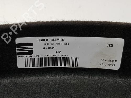 Rear parcel shelf SEAT IBIZA V (KJ1, KJG) 1.0 TSI | BP12464528C85 