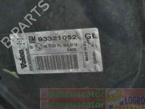 Left headlight OPEL MERIVA A MPV (X03) 1.4 16V Twinport (E75) | BP795452C28 